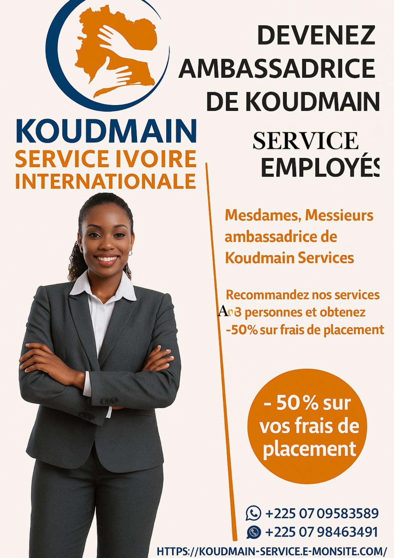 Flyer devenir ambassadrice koudmain