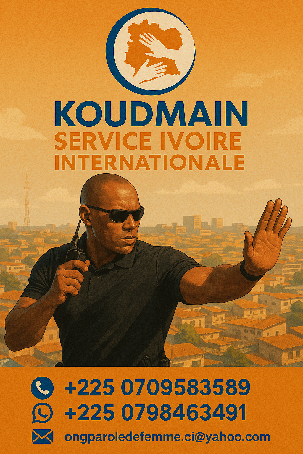 Flyer garde du corps